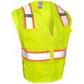 Kishigo 5X, Lime, Class 2, All Mesh Contrast Vest 1195-5X